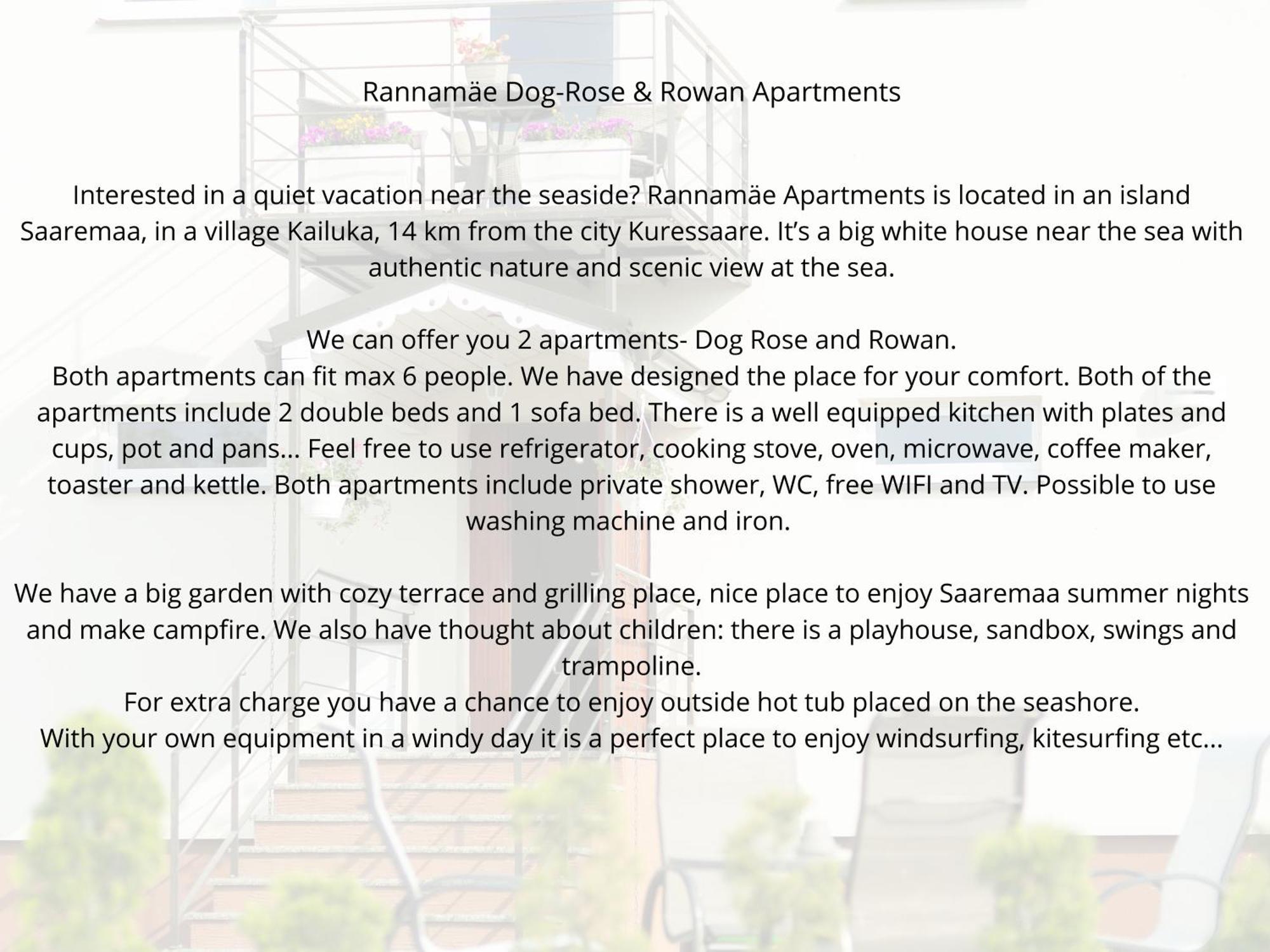 Suur-Rootsi Rannamaee Apartments חדר תמונה